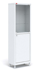 Шкаф медицинский металлический М1 165.57.32 C